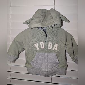 Baby Yoda Zip Up Jacket